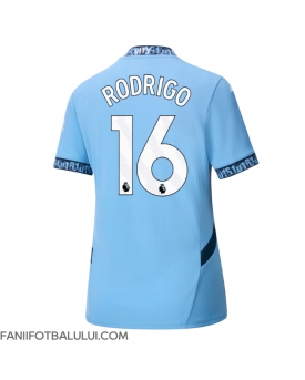 Manchester City Rodri Hernandez #16 Tricou Fotbal Replică 2024-25 Femei Acasa